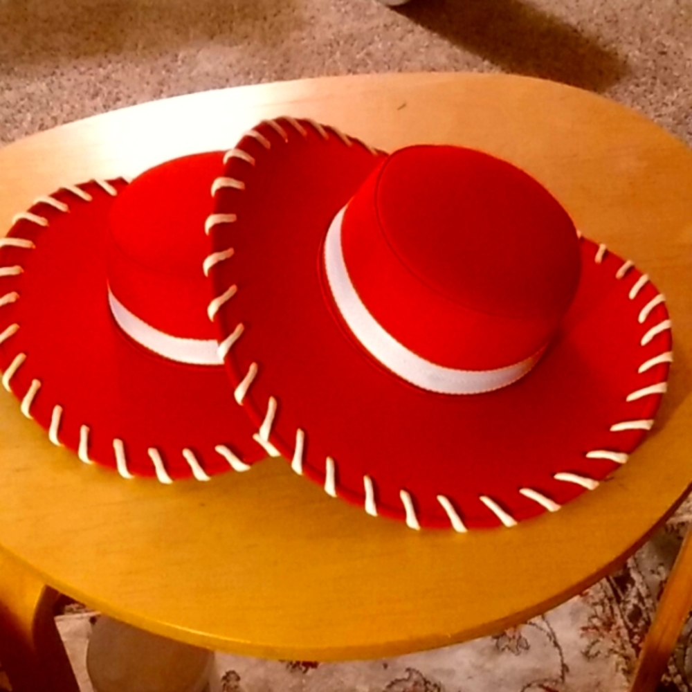 Toy Story 4 Women’s Jessie Costume Hats! New! Set if two!